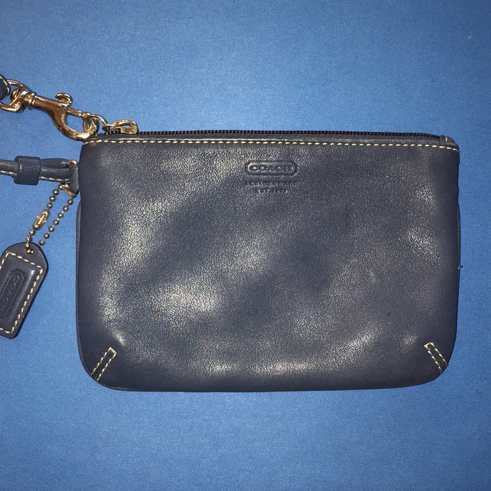 Coach mini wristlet